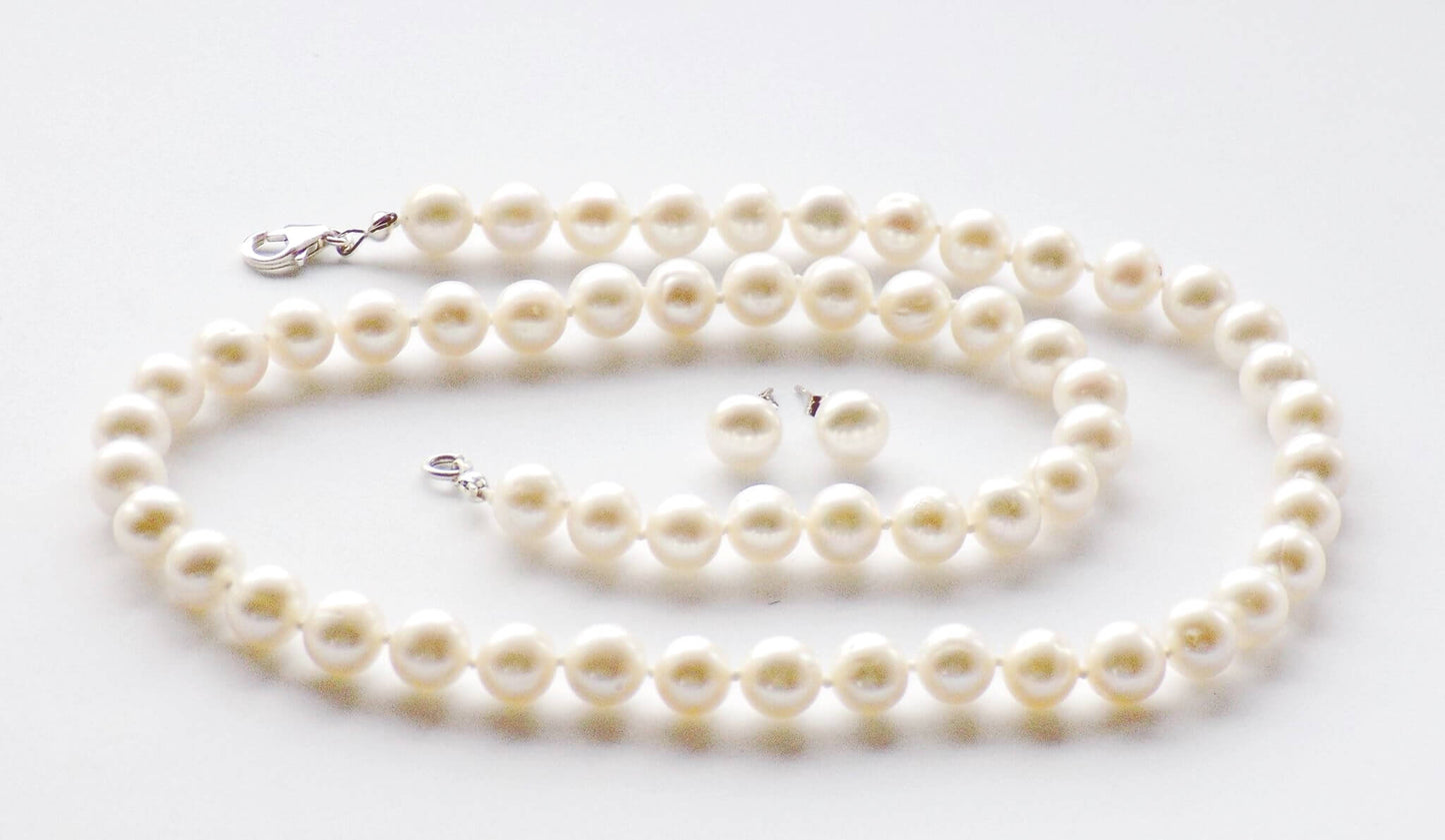 Freshwater Pearl Necklace 8-9mm - AnArt