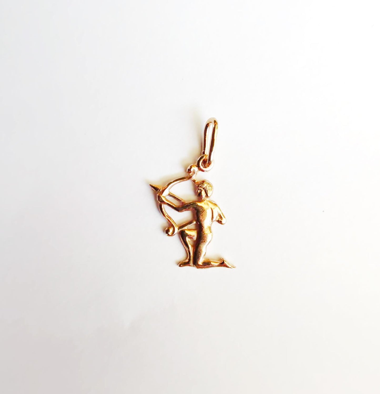 Подвеска со знаком зодиака Стрелец из 14-каратного красного золота