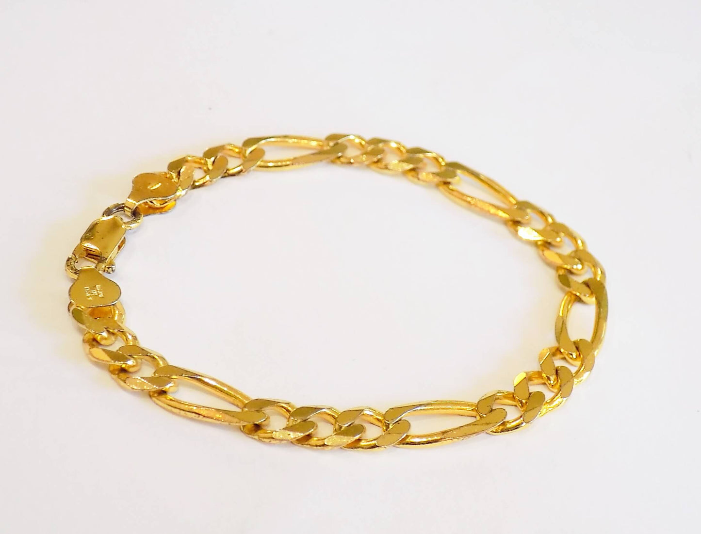 Gold Plated Silver Bracelet 20 cm